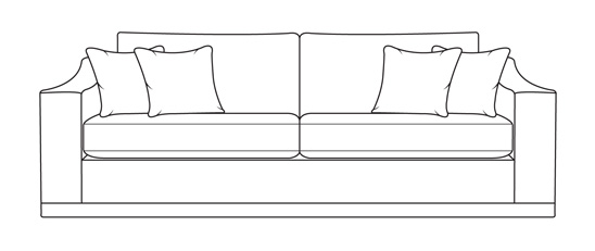 5th Avenue 3.5 Seater Sofa